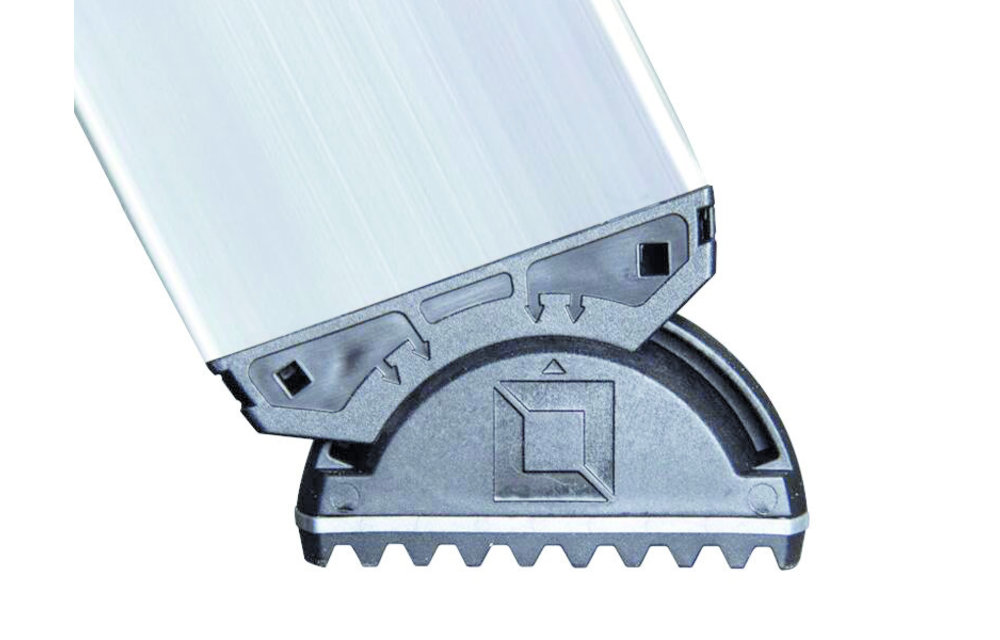 3-delige aluminium reformladder, 3x6 sporten