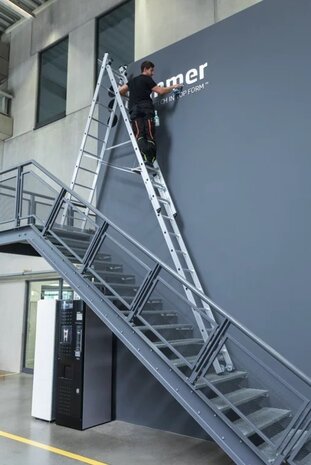 Munk 3-delige reformladder, 3x8 sporten Munk 3-delige reformladder, 3x8 sporten