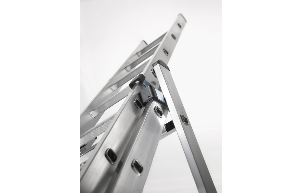 3-delige aluminium reformladder, 3x11 sporten