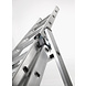Munk 3-delige aluminium reformladder, 3x11 sporten Munk 3-delige aluminium reformladder, 3x11 sporten