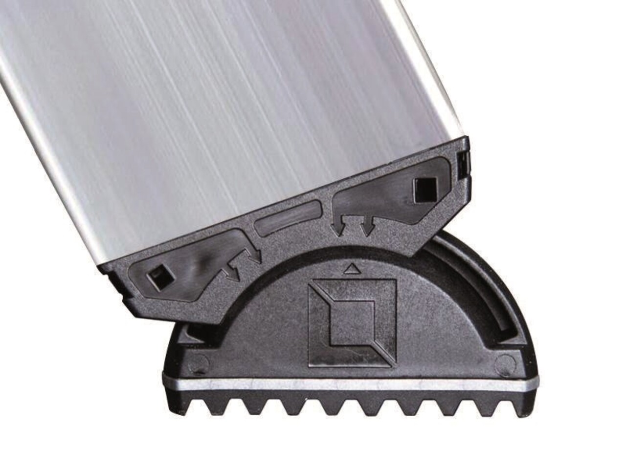 Munk Aluminium dubbele ladder, 2x8 sporten Munk Aluminium dubbele ladder, 2x8 sporten