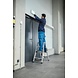 Munk Aluminium dubbele trap, 2x12 treden Munk Aluminium dubbele trap, 2x12 treden