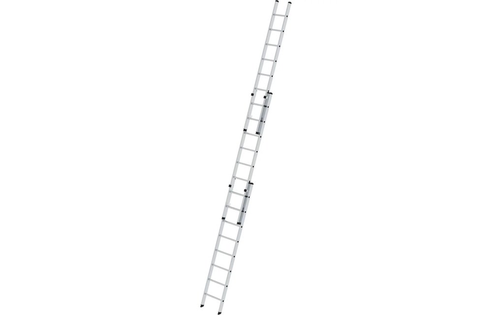 3-delige aluminium opsteekladder, 3x8 sporten