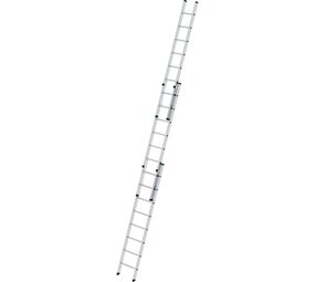 Munk 3-delige aluminium opsteekladder, 3x8 sporten Munk 3-delige aluminium opsteekladder, 3x8 sporten