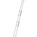 Munk 3-delige aluminium opsteekladder, 3x8 sporten Munk 3-delige aluminium opsteekladder, 3x8 sporten