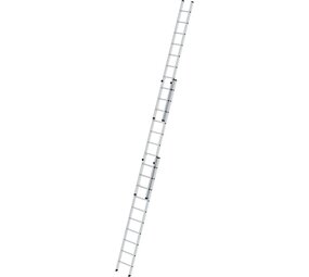 Munk 3-delige aluminium opsteekladder, 3x10 sporten Munk 3-delige aluminium opsteekladder, 3x10 sporten