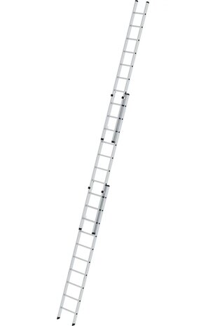Roossien 3-delige aluminium opsteekladder, 3x10 sporten
