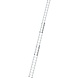 Munk 3-delige aluminium opsteekladder, 3x12 sporten Munk 3-delige aluminium opsteekladder, 3x12 sporten