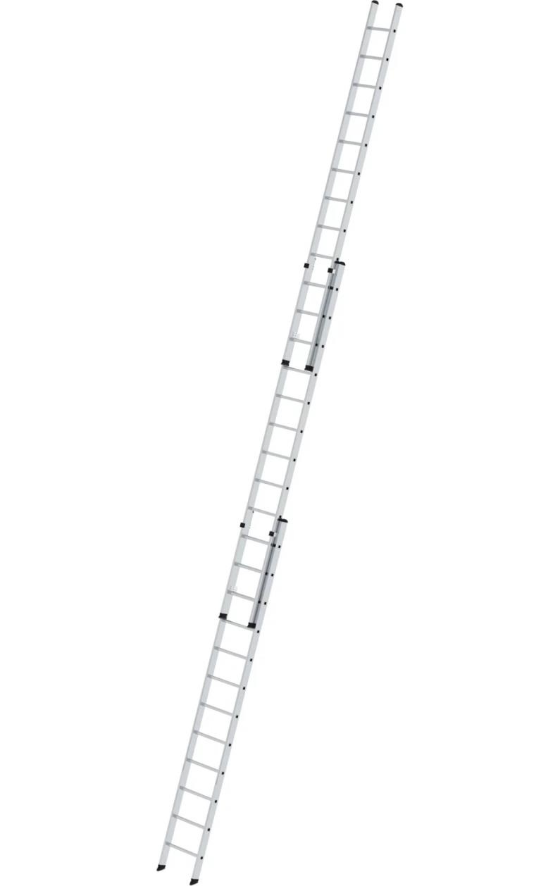diefstal Monica Heer 3-delige aluminium opsteekladder, 3x12 sporten | Ladder.nl