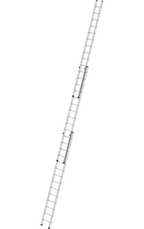 Roossien 3-delige aluminium opsteekladder, 3x14 sporten