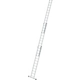 Roossien 3-delige aluminium opsteekladder, 3x12 sporten met stabilisatiebalk