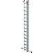 Roossien 3-delige aluminium opsteekladder, 3x14 sporten met stabilisatiebalk