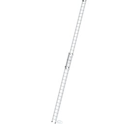 Roossien 2-delige aluminium optrekladder, 2x20 sporten