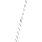 Munk 2-delige aluminium optrekladder, 2x18 sporten Munk 2-delige aluminium optrekladder, 2x18 sporten