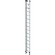 Munk 2-delige aluminium optrekladder, 2x14 sporten Munk 2-delige aluminium optrekladder, 2x14 sporten