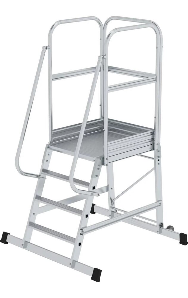 Roossien Bordestrap, verrijdbaar, 4 treden