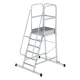 Roossien Bordestrap, verrijdbaar, 6 treden