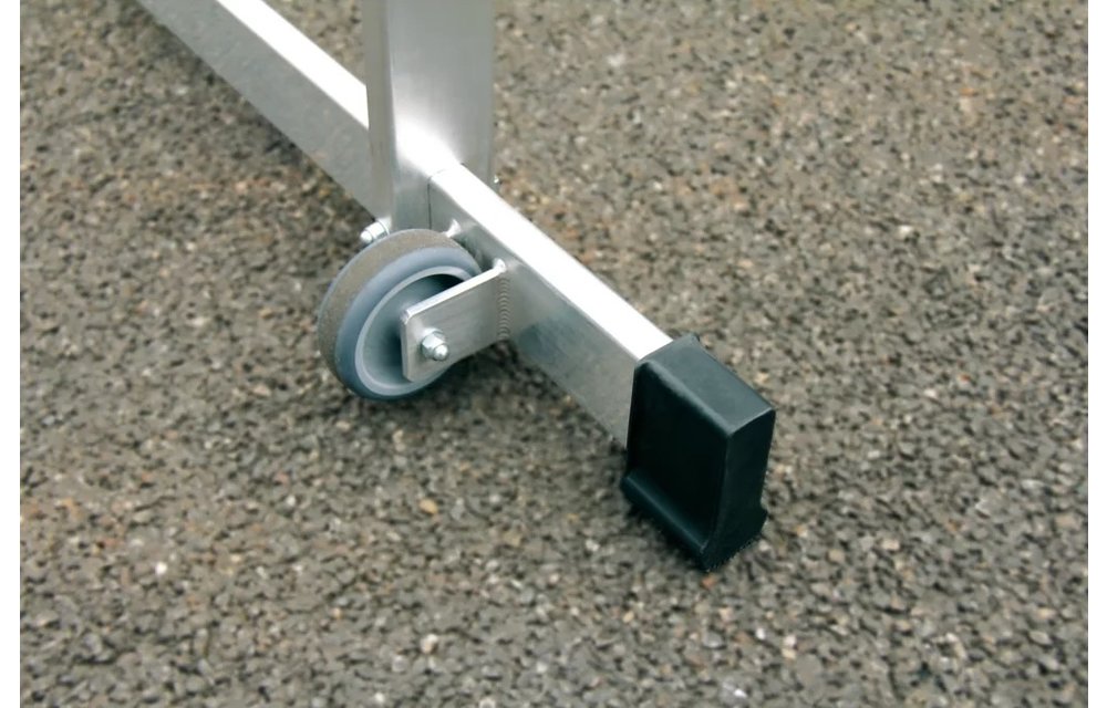 Bordestrap met wielen, 5 treden