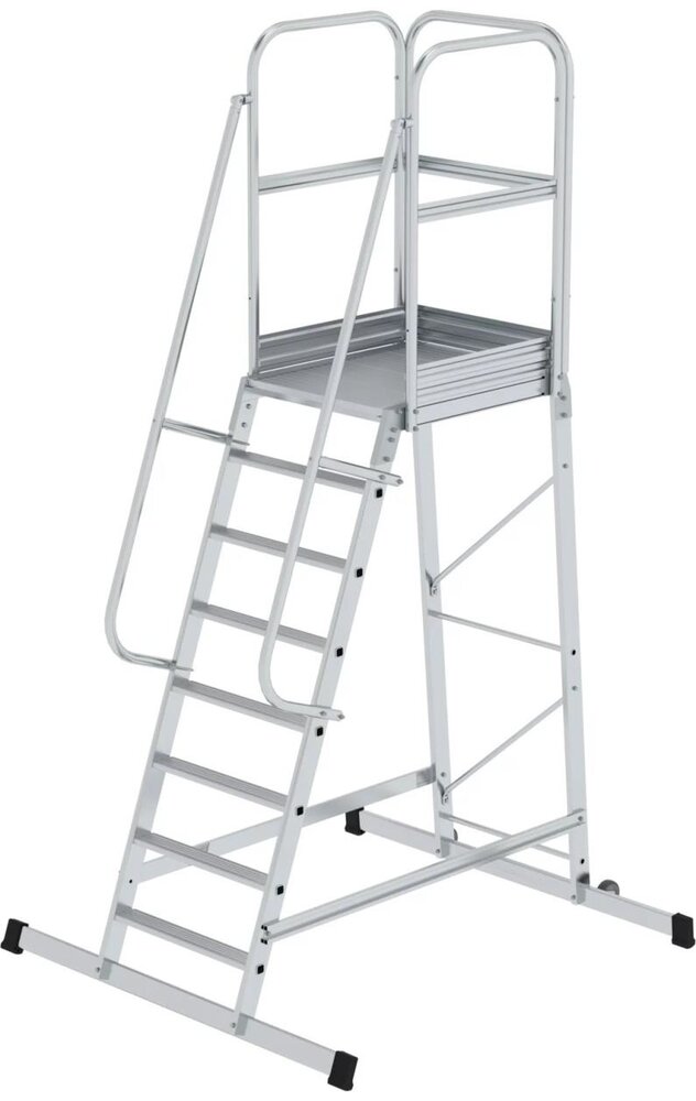 Roossien Bordestrap, verrijdbaar, 8 treden