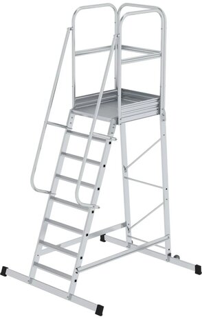 Roossien Bordestrap, verrijdbaar, 8 treden