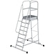 Munk Bordestrap met wielen, 8 treden Munk Bordestrap met wielen, 8 treden