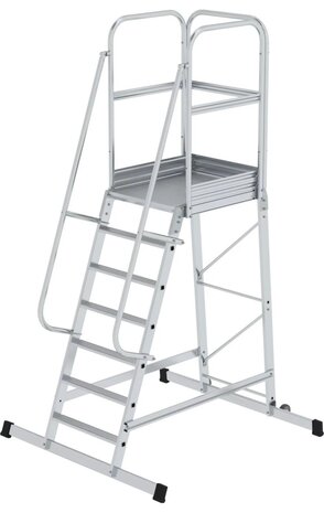 Roossien Bordestrap, verrijdbaar, 7 treden