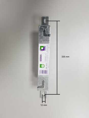 Munk Insteekhuls voor instaphulp, staalverzinkt Munk Insteekhuls voor instaphulp, staalverzinkt