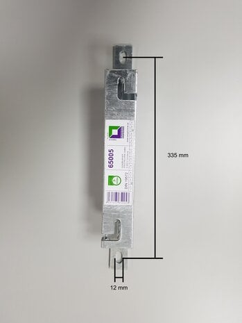 Roossien Insteekhuls voor instaphulp, staalverzinkt Roossien Insteekhuls voor instaphulp, staalverzinkt