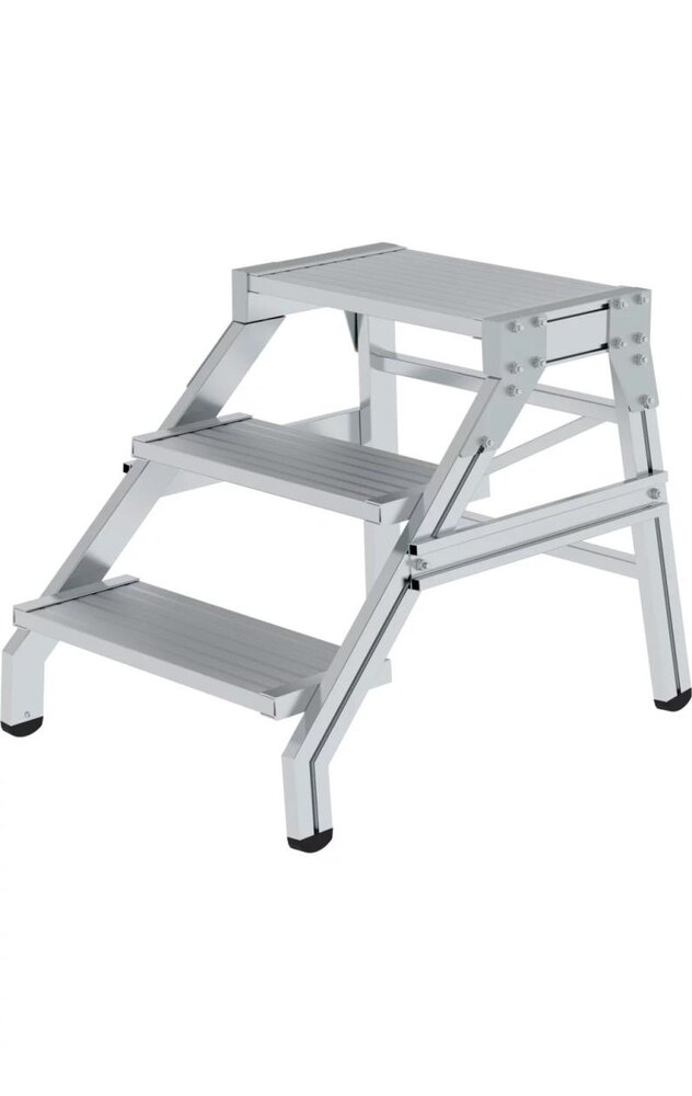 Roossien Montagetrap, 3 aluminium treden