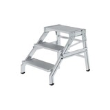 Roossien Montagetrap, 3 aluminium treden