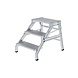Roossien Montagetrap, 3 aluminium treden