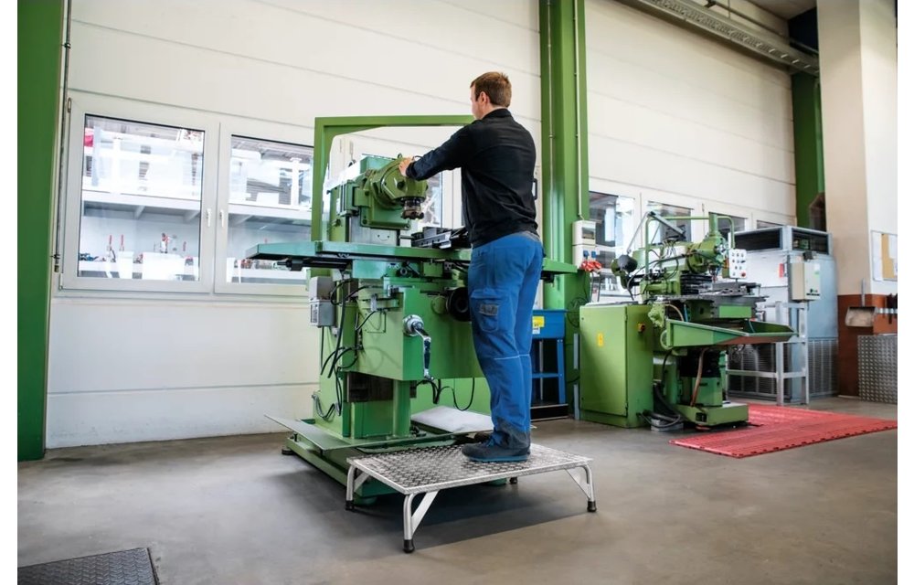 Aluminium werkplatform, extra breed