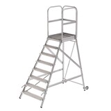 Munk Bordestrap, 8 stalen treden en handgrepen