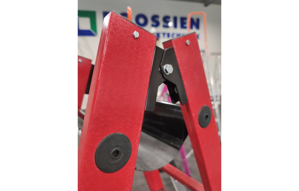 Kunststof dubbele ladder, 2x5 sporten