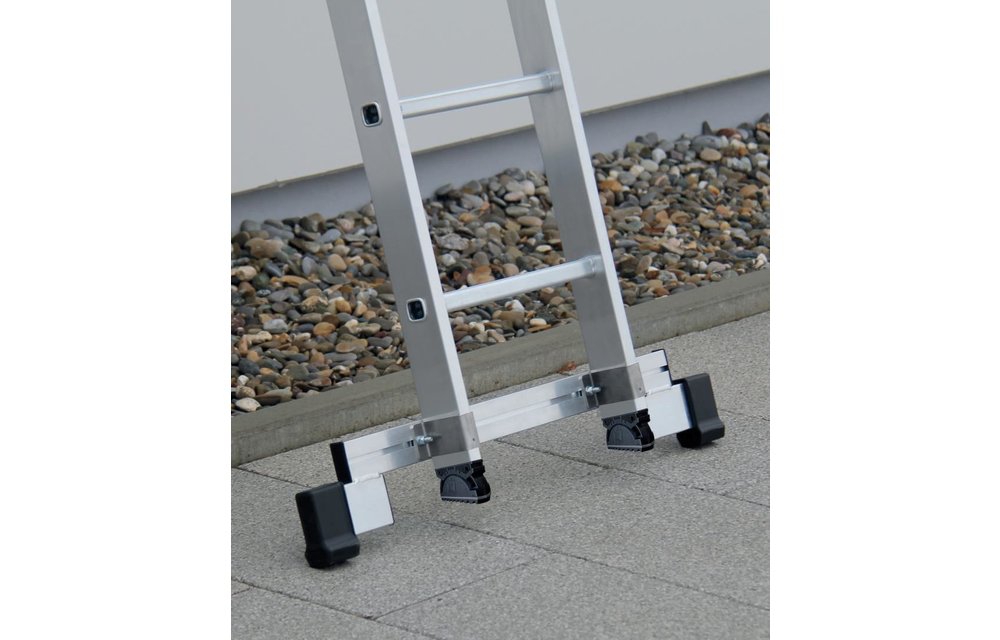 Losse stabilisatiebalk 1.200mm breed - voor aluminium ladders (98mm)