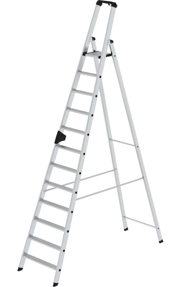 Munk Aluminium industrietrap, 12 treden Munk Aluminium industrietrap, 12 treden