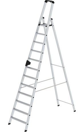 Munk Aluminium industrietrap, 12 treden Munk Aluminium industrietrap, 12 treden