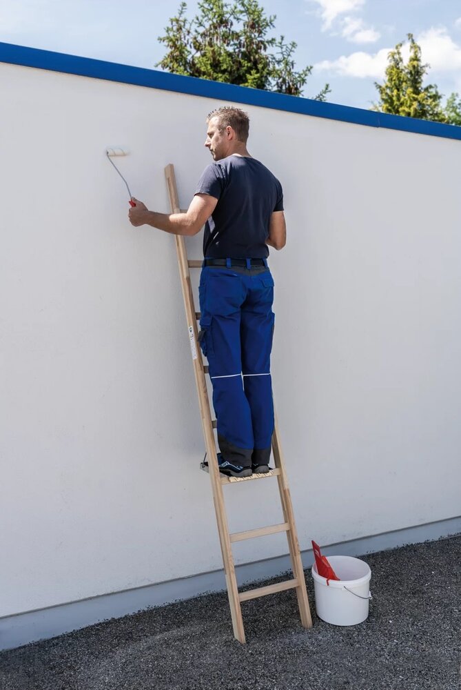 Roossien Houten enkele ladder, 14 sporten