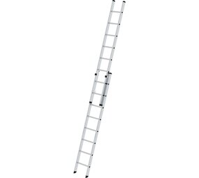 Munk 2-delige aluminium opsteekladder, 2x8 sporten Munk 2-delige aluminium opsteekladder, 2x8 sporten