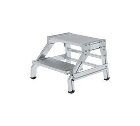 Munk Montagetrap, 2 aluminium treden Munk Montagetrap, 2 aluminium treden