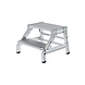Munk Montagetrap, 2 aluminium treden Munk Montagetrap, 2 aluminium treden