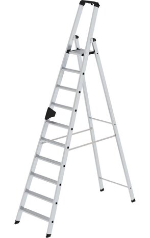 Roossien Aluminium industrietrap, 10 treden