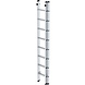 Munk 2-delige aluminium opsteekladder, 2x8 sporten Munk 2-delige aluminium opsteekladder, 2x8 sporten