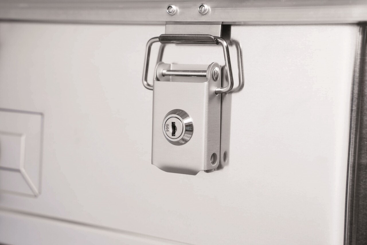 Roossien Aluminium kist, 47 liter