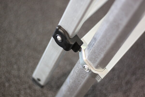 Roossien Aluminium industrietrap, type ML, 5 treden