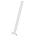 Aluminium enkele ladder, 20 sporten (350 mm breed) met stabilisatiebalk Aluminium enkele ladder, 20 sporten (350 mm breed) met stabilisatiebalk
