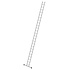 Aluminium enkele ladder, 24 sporten (350 mm breed) met stabilisatiebalk Aluminium enkele ladder, 24 sporten (350 mm breed) met stabilisatiebalk