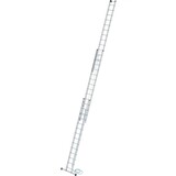 Munk 3-delige optrekladder, 3x14 sporten met standaard stabilisatiebalk Munk 3-delige optrekladder, 3x14 sporten met standaard stabilisatiebalk