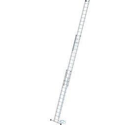 Munk 3-delige optrekladder, 3x14 sporten met standaard stabilisatiebalk Munk 3-delige optrekladder, 3x14 sporten met standaard stabilisatiebalk