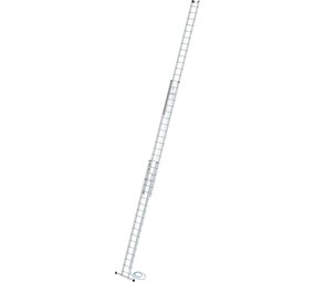 Roossien 3-delige optrekladder, 3x18 sporten met standaard stabilisatiebalk